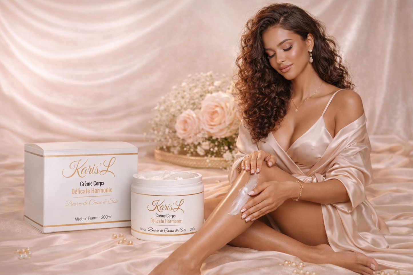 Crème Corps Délicate Harmonie Beurre de Cacao & Soie