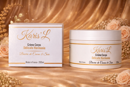 Crème Corps Délicate Harmonie Beurre de Cacao & Soie