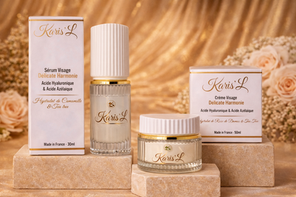 Lot Sérum et Crème Visage Délicate Harmonie
