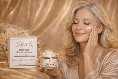 Crème Visage Délicate Harmonie Hydrolat de Rose de Damas & Tea Tree